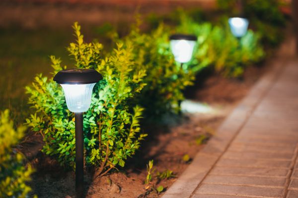 Garden Light Installation