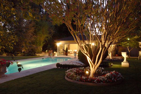 Pool Landscape Lighting in Akron